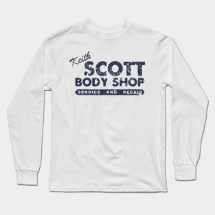 Keith Scott Body Shop Weathered Hoodie – One Tree Hill, Lucas Scott Long Sleeve T-Shirt